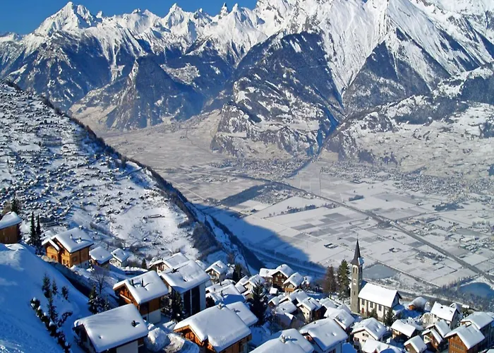 Flat In Near Lift & Valley Views * Veysonnaz
